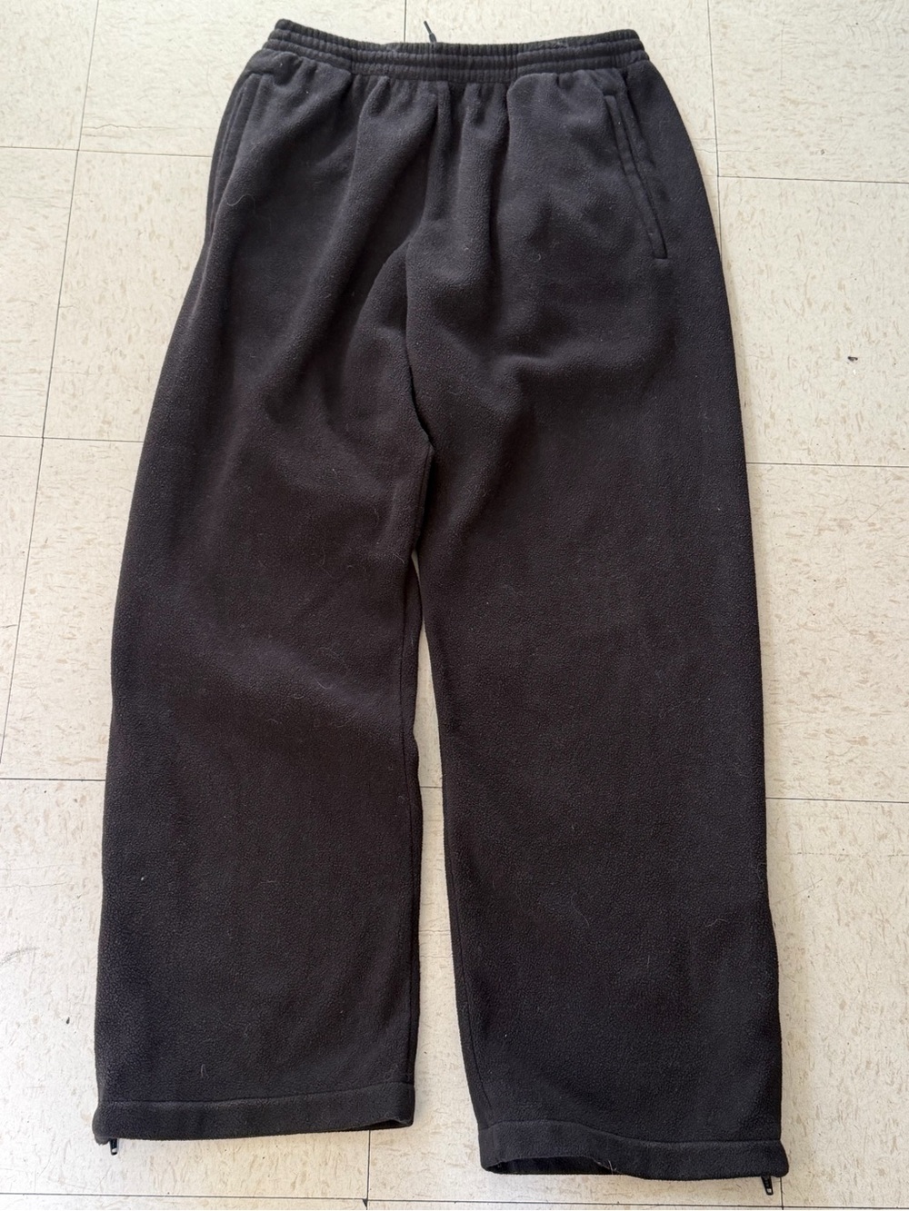 Yeezy Gap black fleece sweatpants size medium men